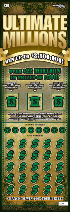 #1300 Ultimate Millions Logo