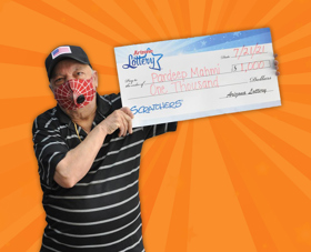 Arizona Lottery Winner Pardeep Mahmi