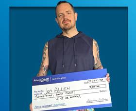 Arizona Lottery Winner Jon Allen