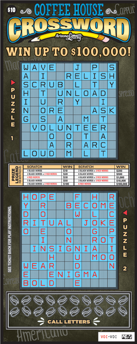 #1411 Coffee House Crossword Logo
