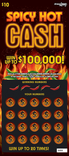 #1451 Spicy Hot Cash Logo