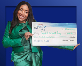 Arizona Lottery Winner Rashida / The Wealth Party
