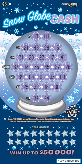#1429 Snow Globe Cash Logo