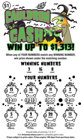 #158 Cauldron Cash Logo
