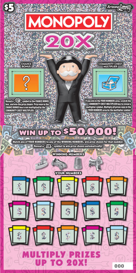 #1473 MONOPOLY 20X Logo