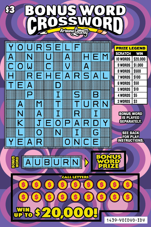 #1439 Bonus Word Crossword Logo