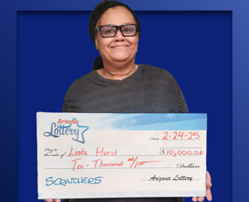 Arizona Lottery Winner Linda Hurst