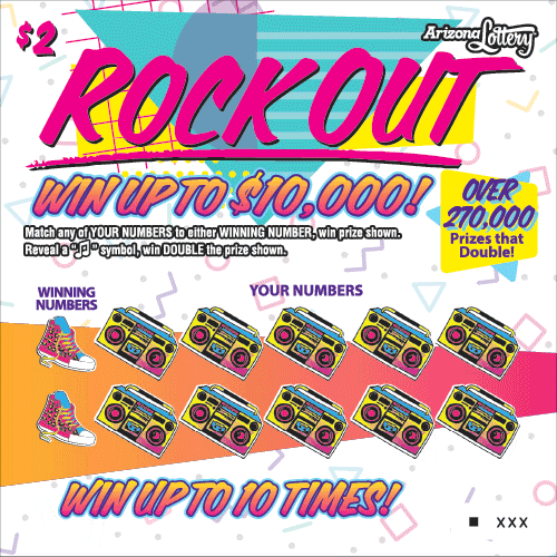 Rock Out, $2 Ticket, Win Up to $10,000