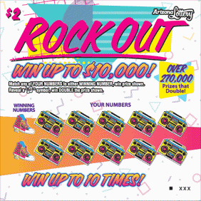 Rock Out, $2 Ticket, Win Up to $10,000
