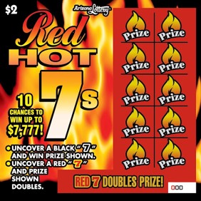 #1410 Red Hot 7s Logo