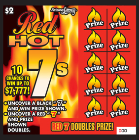 #1454 Red Hot 7s Logo